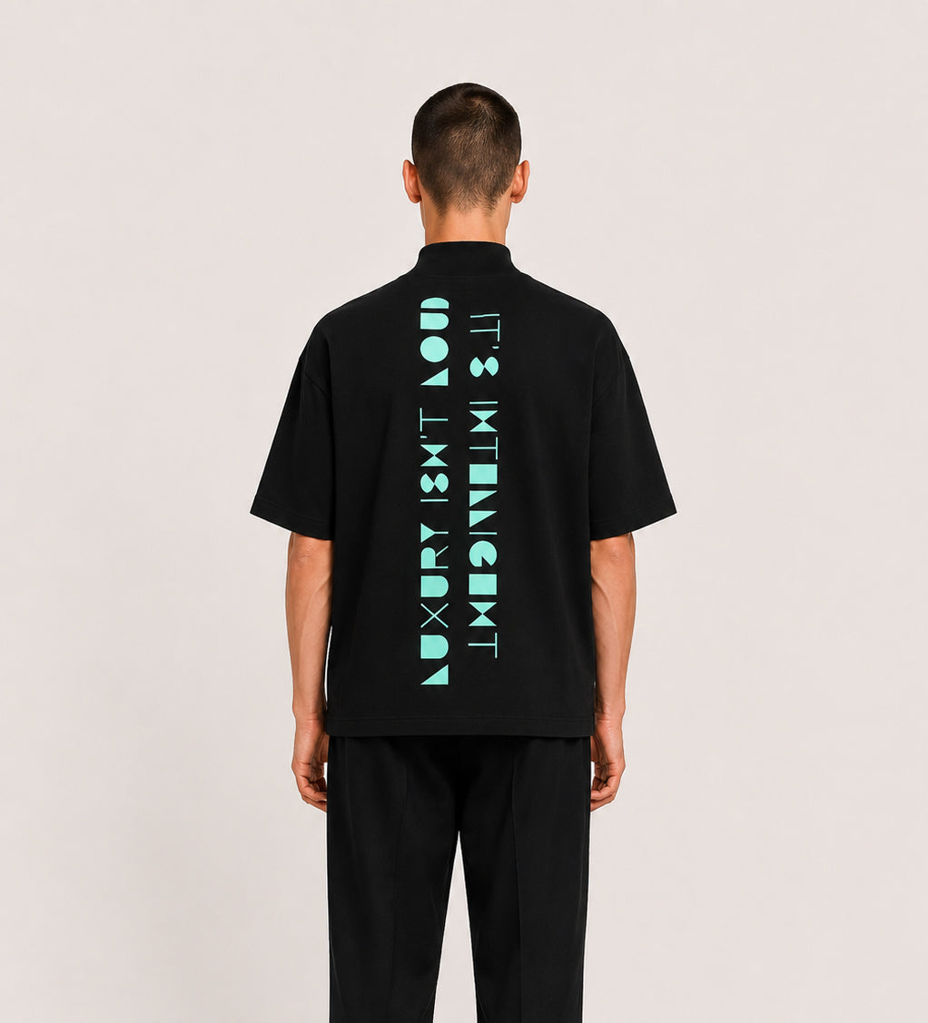 LE PUR BULLION Black Cotton T-Shirt